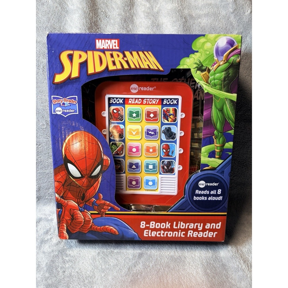 Marvel - Spider-man Me Reader Electronic Reader and 8 Sound Book Library